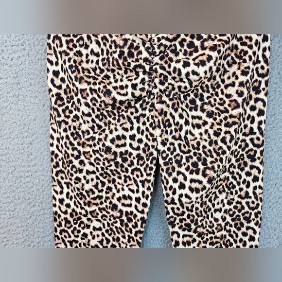 Zyia Women's Leopard Brillant Scrunchy What High Rise Leggings Sz 8-10 Active - Picture 8 of 12